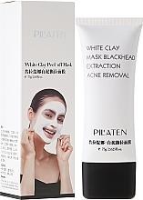 Düfte, Parfümerie und Kosmetik Gesichtsmaske gegen Akne und Mitesser mit weißem Ton - Pil'Aten White Clay Mask Blackhead Extraction Acne Removal