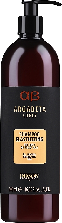 Shampoo für lockiges Haar - Dikson ArgaBeta Curly Shampoo Elasticizing — Bild N3