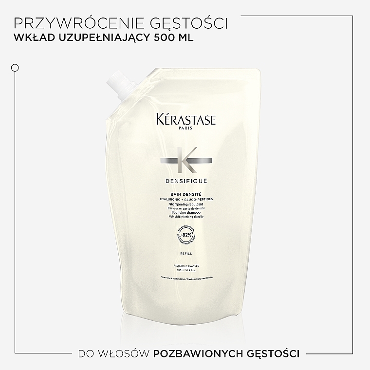 Shampoo-Bad zur Verbesserung der Haardichte (Refill) - Kerastase Densifique Bain Densite Shampoo  — Bild N3