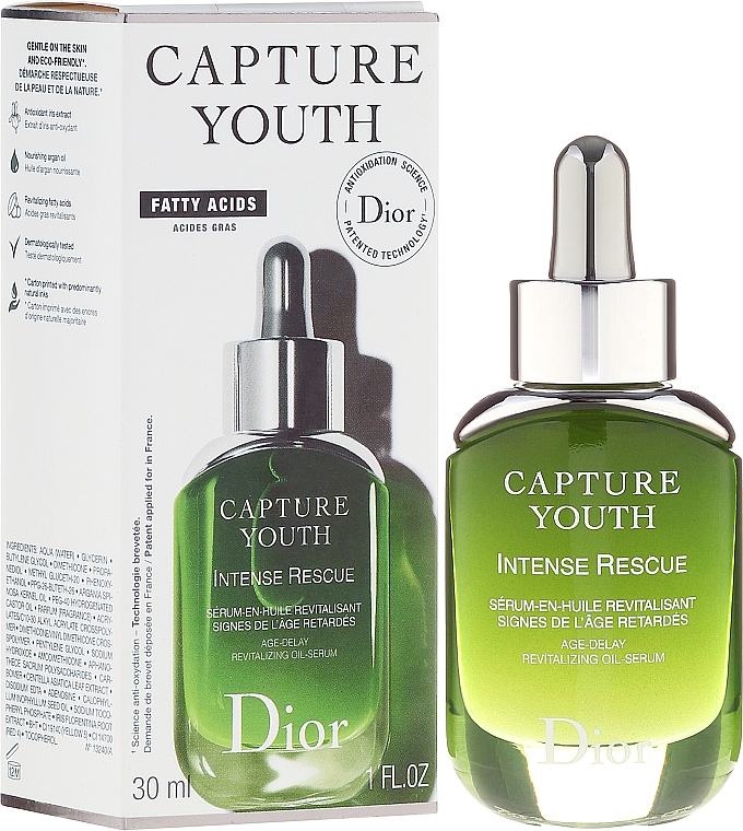Intensiv revitalisierendes Öl-Serum für Gesicht - Dior Capture Youth Intense Rescue Oik-Serum — Bild N4