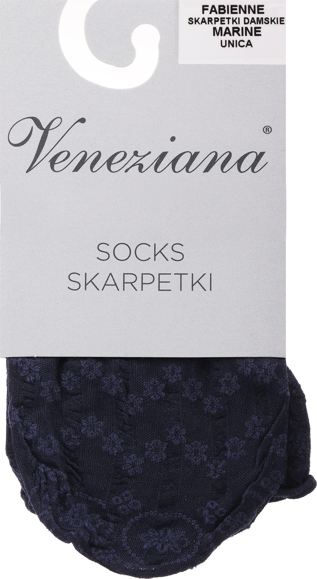 Socken für Frauen Fabienne 20 Den marine - Veneziana — Bild One Size