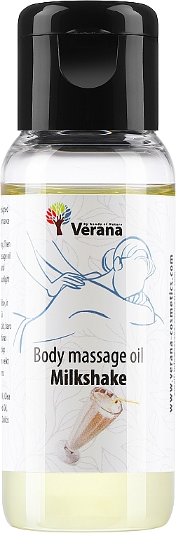 Körpermassageöl Milkshake - Verana Body Massage Oil  — Bild N1