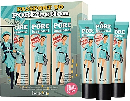 Düfte, Parfümerie und Kosmetik Concealer - Benefit Passport To Porefection Set (primer/22mlx3)