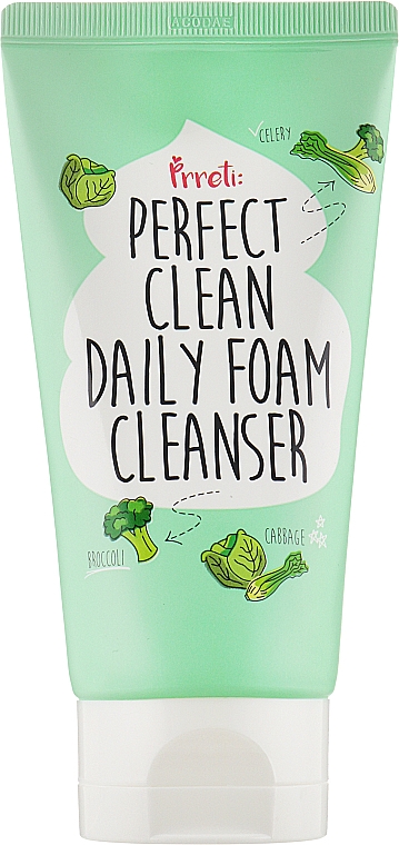 Reinigungsschaum für das Gesicht mit entgiftender Wirkung - Prreti Perfect Clean Daily Foam Cleanser — Bild N1