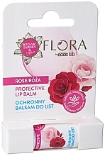 Lippenbalsam Rose - Vis Plantis Flora Protective Lip Balm — Bild N1