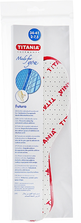 Antimykotische Schuheinlagen Futura 5361 - Titania — Bild N1