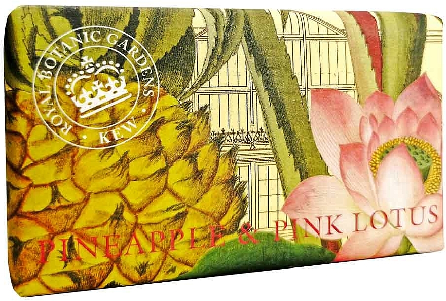 Seife Ananas und rosa Lotus - The English Soap Company Kew Gardens Pineapple and Pink Lotus Soap — Bild N1