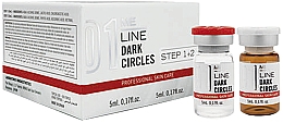 Düfte, Parfümerie und Kosmetik Professionelles Zwei-Phasen-Peeling zur Behandlung von Hyperpigmentierung der Augenpartie - Me Line 01 Dark Circles (Peeling 2x5ml)