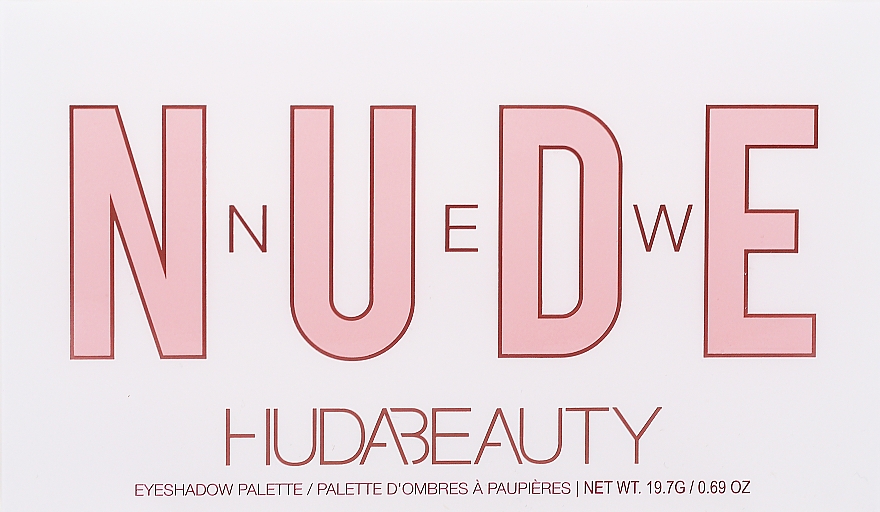 Lidschattenpalette - Huda Beauty The New Nude Eye Shadow Palette — Bild N2