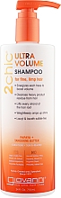 Shampoo für mehr Volumen mit Mandarine und Papayaöl - Giovanni 2 Chic Ultra-Volume TanGerine Papaya Butter — Bild N3