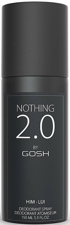 Deodorant für Männer - Gosh Nothing 2.0 Him  — Foto N1