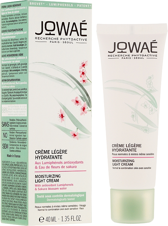 Feuchtigkeitsspendende leichte Gesichtscreme - Jowae Moisturizing Light Cream