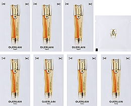 Gesichtspflegeset - Guerlain Abeille Royale Programme Anti-Age Advanced (Gesichtsöl 15ml + Gesichtscreme 15 ml + Gesichtsserum 8x0.6 ml + Gesichtslotion 15ml + Bag)  — Bild N3