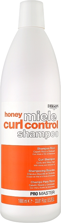 Honigshampoo für lockiges Haar - Dikson Honey Miele Curl Control Shampoo — Bild N1