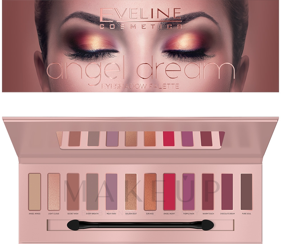 Lidschattenpalette - Eveline Cosmetics Angel Dream — Bild 12 g