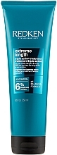 Düfte, Parfümerie und Kosmetik Tiefenregenerierende Maske für geschädigtes Haar - Redken Extreme Length Triple Action Treatment