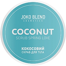 Körperpeeling mit Kokosnuss - Joko Blend Spring Love Coconut Scrub — Bild N4