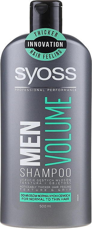Volumen Shampoo für normales und dünnes Haar - Syoss Men Volume — Foto N3