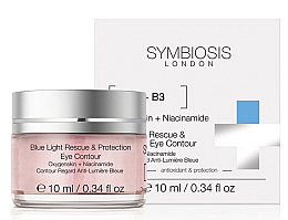 Düfte, Parfümerie und Kosmetik Augenkonturgel mit Niacinamid - Symbiosis London Blue Light Rescue & Protection Eye Contour