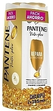 Düfte, Parfümerie und Kosmetik Set - Pantene Pro-V Repair & Protect Shampoo (shmp/2x385ml)