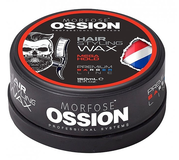 Haarstyling-Wachs - Morfose Ossion Hair Styling Wax Mega Hold — Bild N2