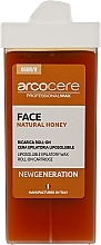 Düfte, Parfümerie und Kosmetik Enthaarungswachs für das Gesicht mit Honig - Arcocere Professional Wax Face Natura Honey