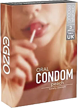 Düfte, Parfümerie und Kosmetik Kondome für Oralverkehr Pfirsich - Egzo Oral Condom Peach