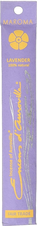 Räucherstäbchen Lavendel - Maroma Encens d'Auroville Stick Incense Lavender — Bild N2