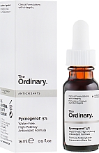 Düfte, Parfümerie und Kosmetik Antioxidatives feuchtigkeitsspendendes Gesichtsserum für mehr Hautelastizität - The Ordinary Pycnogenol 5%