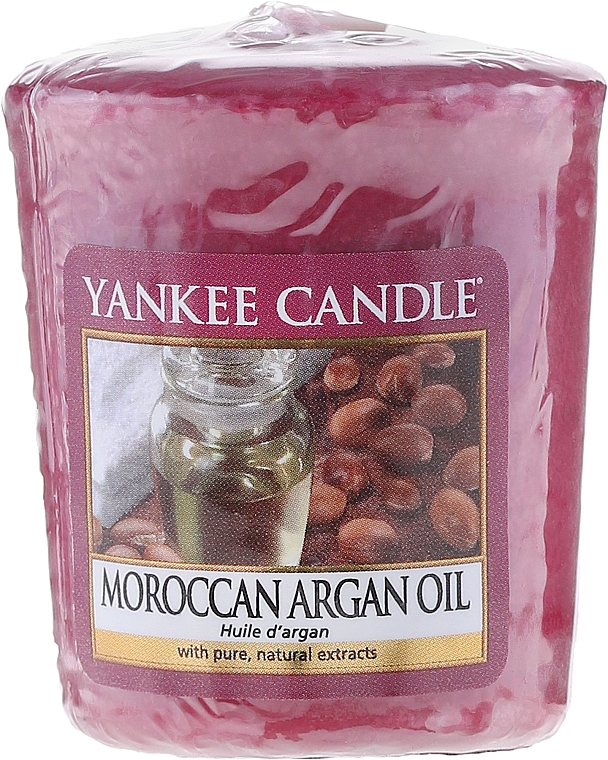 Votivkerze Moroccan Argan Oil - Yankee Candle Scented Votive Moroccan Argan Oil