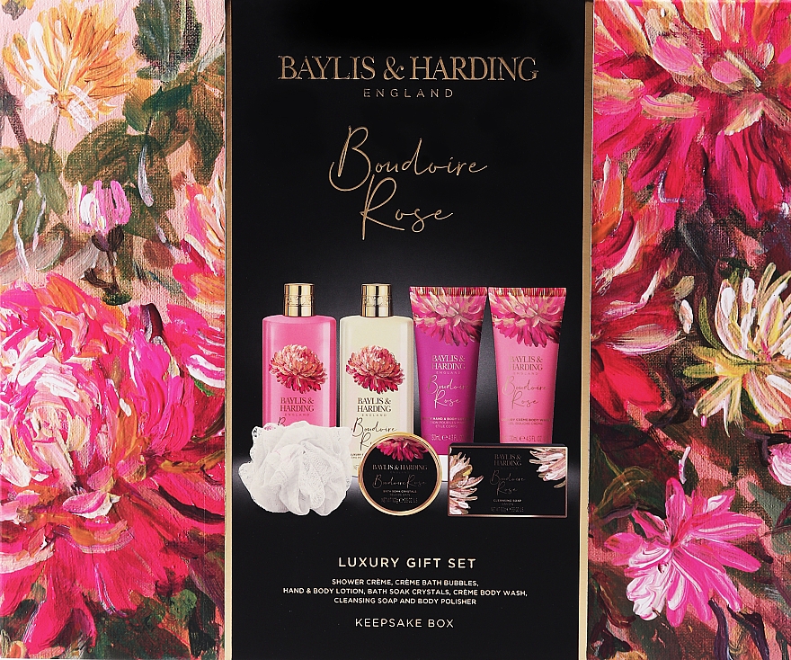 Körperpflegeset 7 St. - Baylis & Harding Boudoire Rose — Bild N1