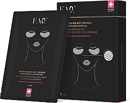 Pflaster mit Hyaluronsäure gegen Falten unter den Augen - Foreo FAQ Microneedling Anti-Wrinkle Hyaluronic Acid Patches — Bild N1