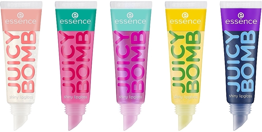 Lipgloss-Set - Essence Juicy Bomb Shiny Lipgloss Set (5xLipgloss 10ml)  — Bild N2