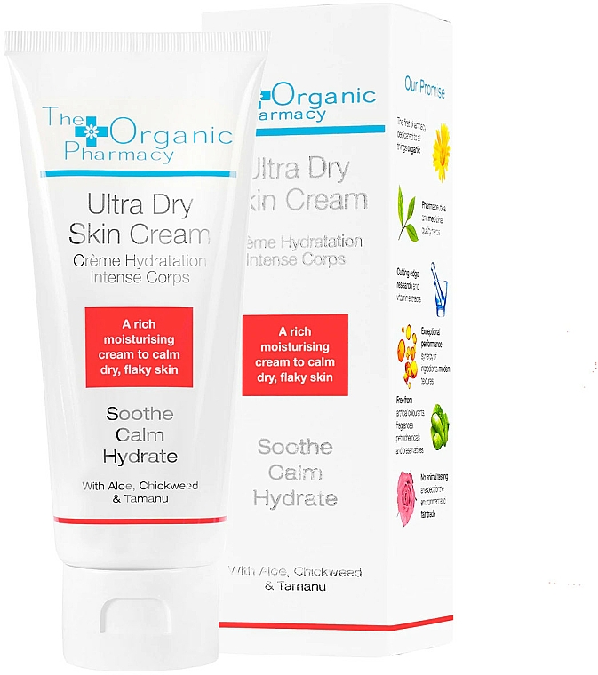 Creme für extrem trockene Haut - The Organic Pharmacy Ultra Dry Skin Cream — Bild N1
