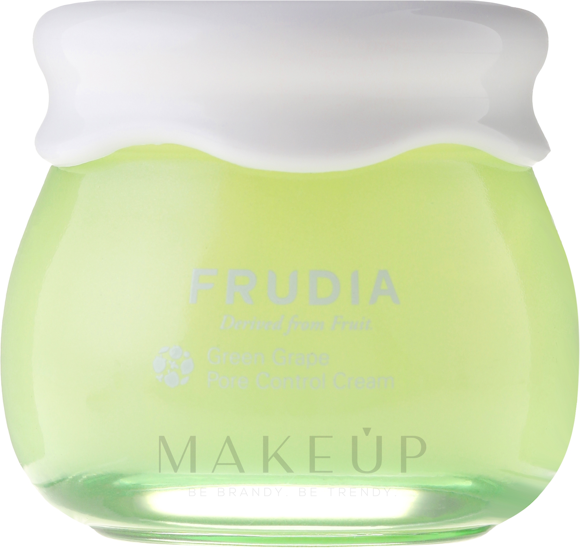 Porenverfeinernde und feuchtigkeitsspendende Gesichtscreme mit grünem Traubenextrakt - Frudia Pore Control Green Grape Cream — Bild 55 g
