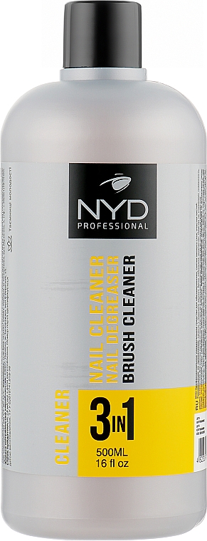 Nagelflüssigkeit zum Entfetten und Entfernen klebriger Schichten - NYD Professional 3 in 1 Cleaner — Bild N3