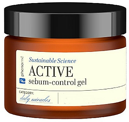 Seboregulierendes Creme-Gel für das Gesicht mit Hyaluronsäure - Phenome Sustainable Science Active Sebum-Control Gel — Bild N2