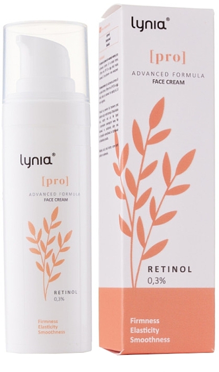Gesichtscreme mit Retinol 0,3% - Lynia Pro Advanced Formula Face Cream Retinol 0,3% — Bild N1