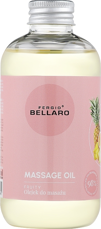 Massageöl mit Ananas, Trauben und Acai-Beere - Fergio Bellaro Massage Oil