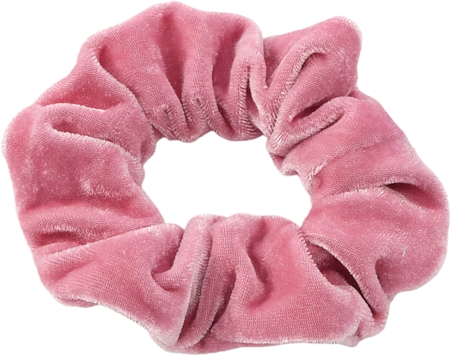 Haargummi aus Samt rosa - Lolita Accessories — Bild N1