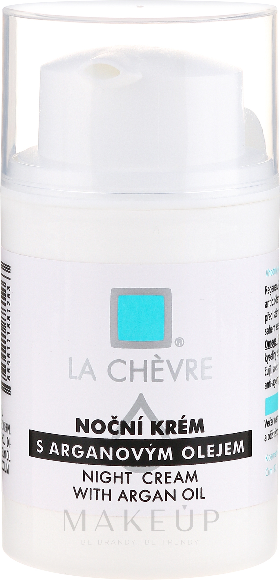 Nachtcreme mit Arganöl - La Chevre Night Cream With Argan Oil — Bild 50 g