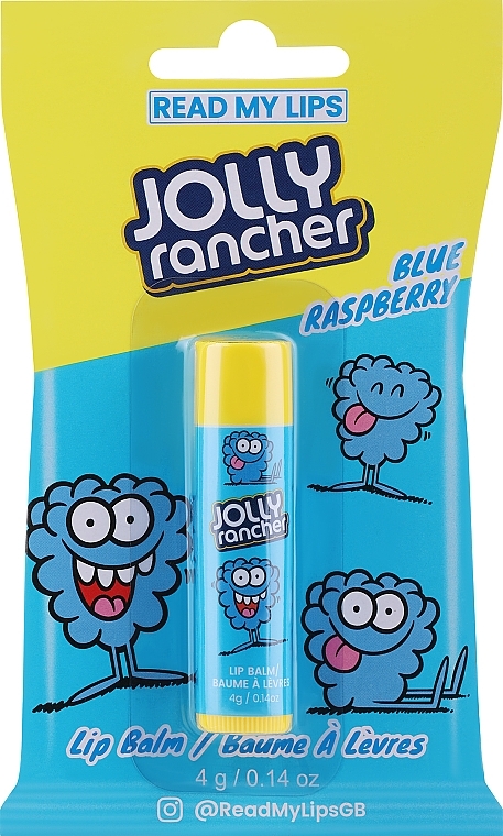 Lippenbalsam - Read My Lips Jolly Rancher Blue Rapsberry Flavored Lip Balm — Bild N1