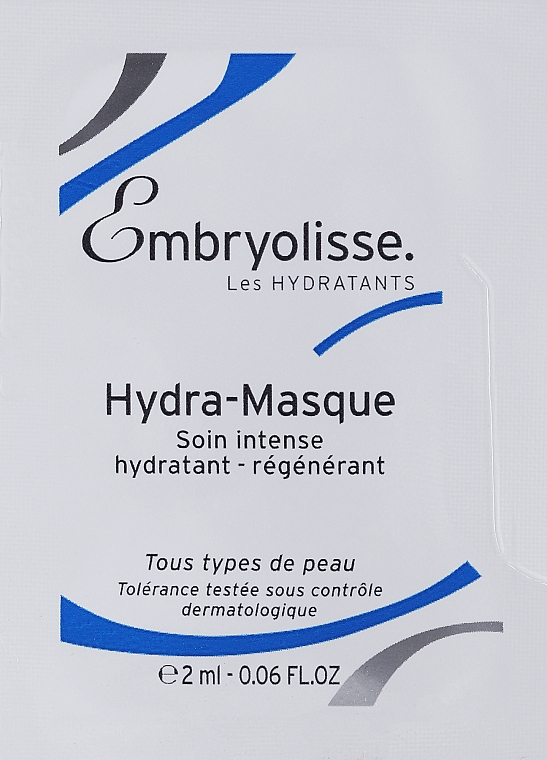 GESCHENK! Feuchtigkeitsspendende Gesichtsmaske - Embryolisse Laboratories Hydra-Masque (Probe)  — Bild N1