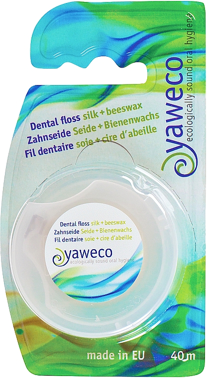Zahnseide Seide & Bienenwachs 40 m - Yaweco Dental Floss — Bild N1