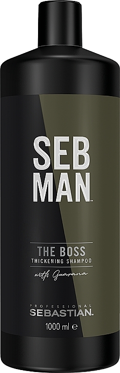 Volumen-Shampoo für dünnes Haar - Sebastian Professional Seb Man The Boss Thickening Shampoo — Bild N3