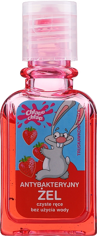 Antibakterielles Handreinigungsgel mit Erdbeerduft - Chlapu Chlap Antibacterial Hand Gel Strawberry Pranks