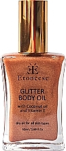 Trockenes Körperöl mit Goldpartikeln - Etoneese Glitter Body Oil	 — Bild N1