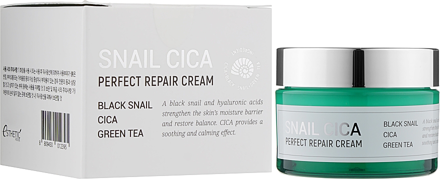 Gesichtscreme - Esthetic House Snail Cica Perfect Repair Cream — Bild N2
