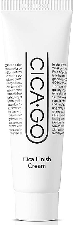 Sanfte Gesichtscreme für empfindliche Haut - Isoi CICAGO Cica Finish Cream Soothing & Moisturizing — Bild N1