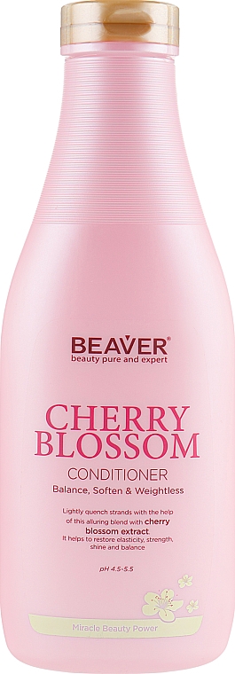 Conditioner für den täglichen Gebrauch mit Sakura-Blütenextrakt - Beaver Professional Cherry Blossom Conditioner — Bild N5